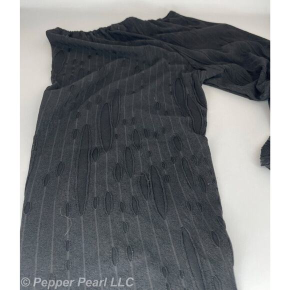 Vampire Costume Leggings Adult Extra Small Metallic for Halloween Cosplay - Picture 4 of 9